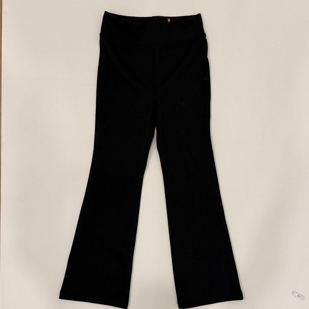 Girls Crewcuts Black Flared leggings